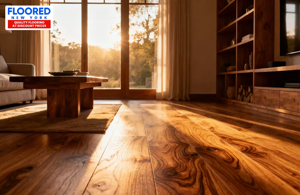 Premium hardwood flooring