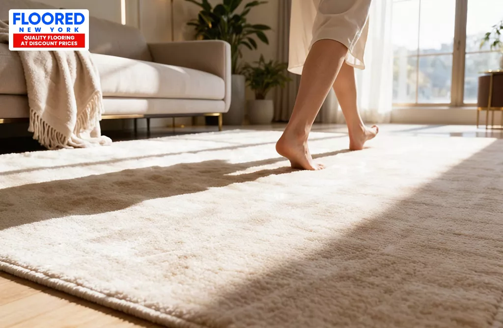 Soft carpet flooring for ultimate underfoot comfort