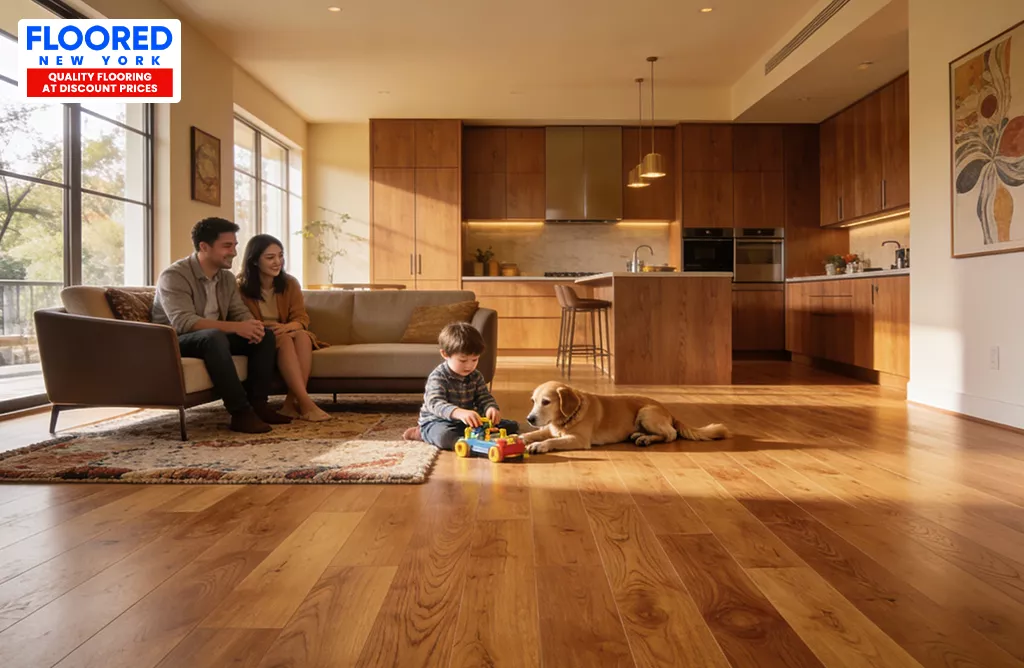 Durable Vinyl Plank Flooring for Busy Family Living Spaces