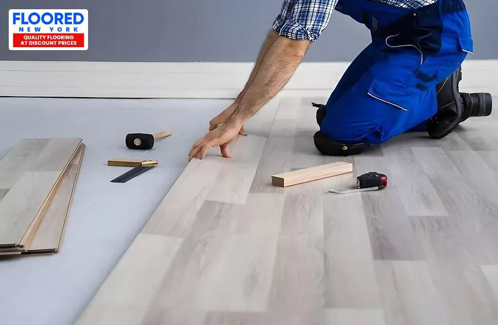 Quick Laminate Flooring Setup with Easy Click-lock System